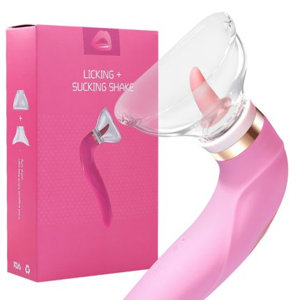 Tongue - Femme - Pink (Licking + Sucking Shake)